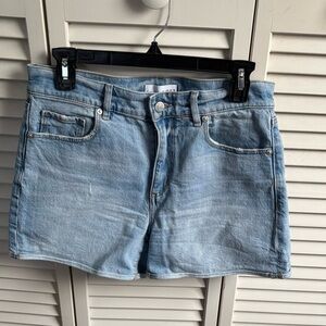 LOFT Light Blue Denim Jean Shorts